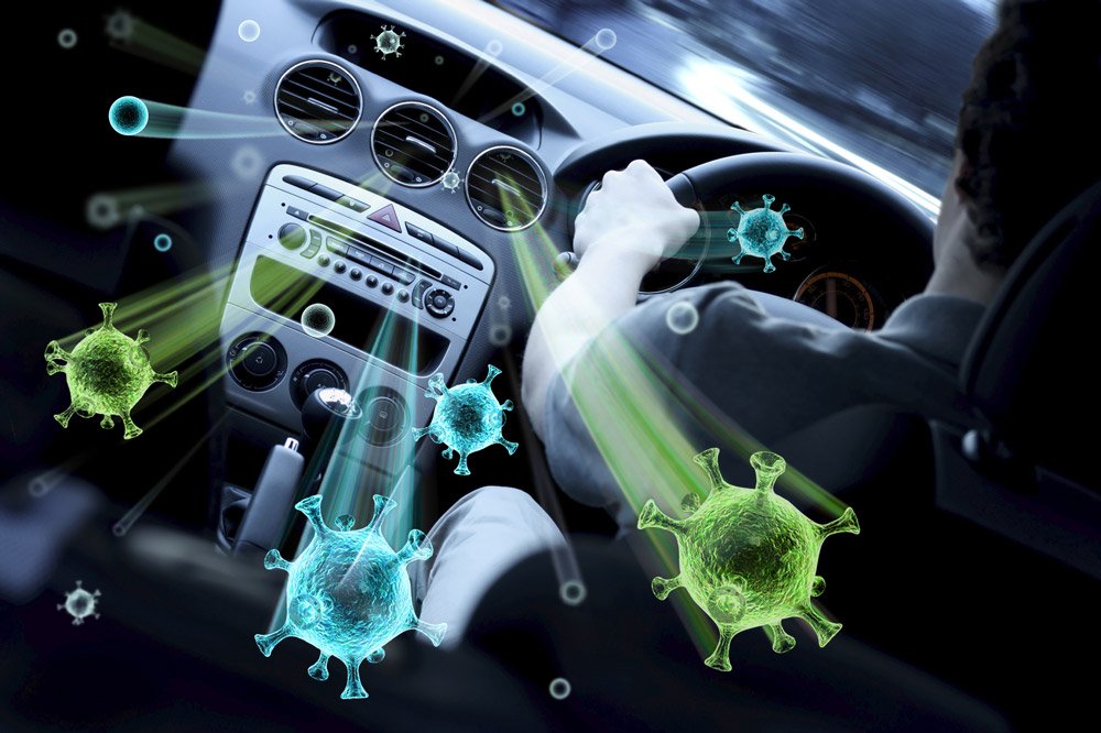 Traitement à l’ozone pour éliminer les odeurs dans une voiture